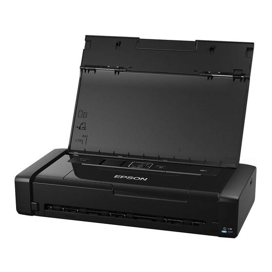 Epson WF-100 Quick Manual