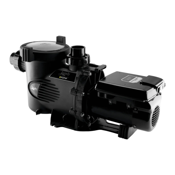 Jandy ePump Series Installation And Operation Manual