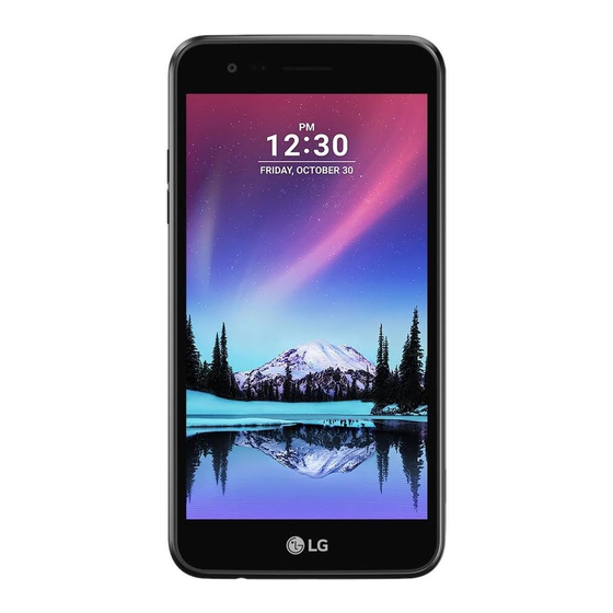 LG LG-M160 Smartphone Manuals