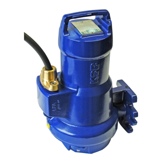KSB Amarex N S 32-160 Installation & Operating Manual