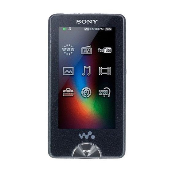 Sony Walkman 4-141-609-11 (1) Manuals