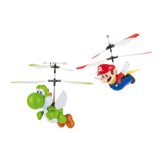 Carrera RC Flying Cape Mario Flying Yoshi Assembly And Operating Instructions Manual