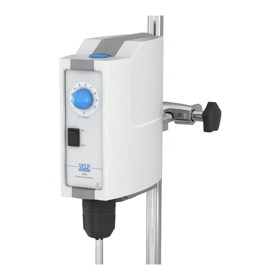 Velp Scientifica PW Manuals