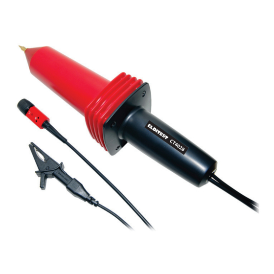 Elditest CT4028 User Manual