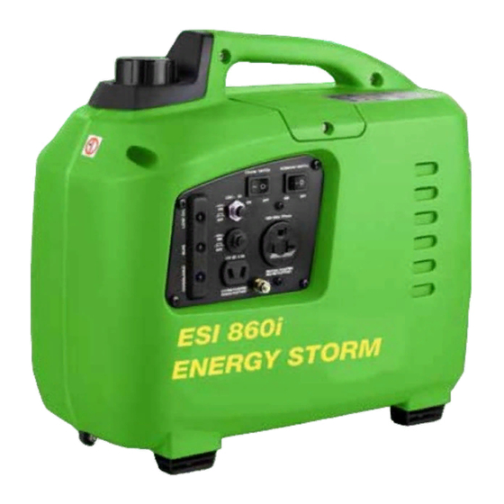 LIFAN	 Power USA Energy Storm ESI-860i-CA Manuals