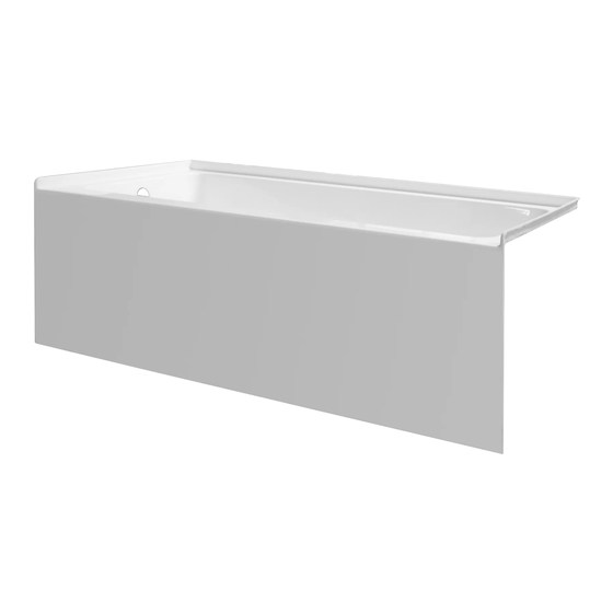 Signature Hardware ACRYLIC ALCOVE TUB Installation Instructions Manual