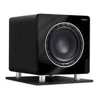 Elipson Prestige Facet SUB10 Manual