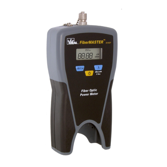 Elma Instruments FiberMASTER User Manual