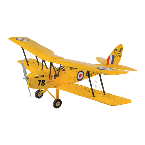 Dancing Wings Hobby 0.8 Tiger Moth Instruction Manual