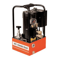 Power Team PE30TWP-220 Operating Instructions Manual