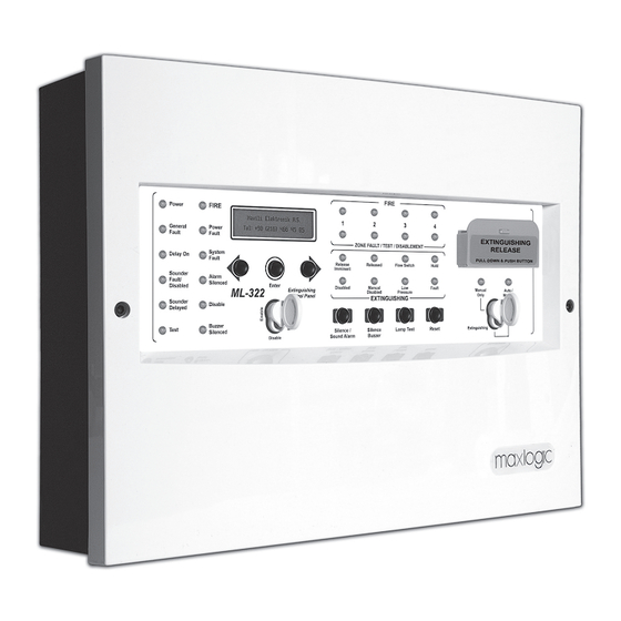 mavili MAXLOGIC ML-322 Operating And Maintenance Manual