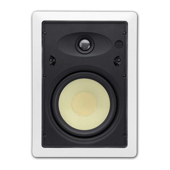 Dcm Timepiece In-Wall and In-Ceiling Series Quick Manual