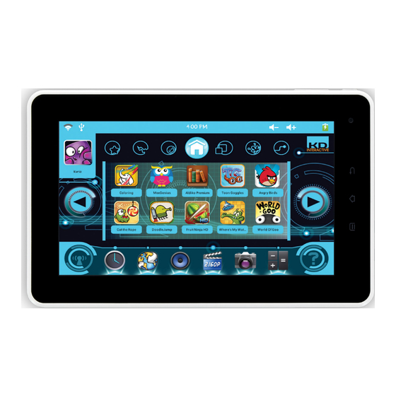 KD interactive Kurio 7 Instruction Manual