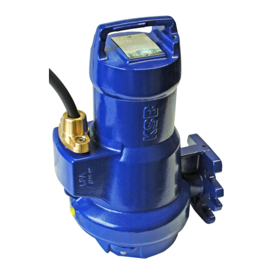 KSB Amarex N S 32-160 Installation And Operating Manual