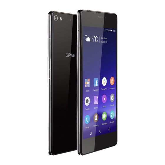 Gionee S7 User Manual