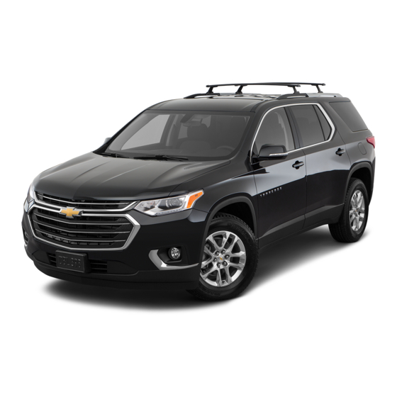 Chevrolet Traverse 2018 Owner's Manual