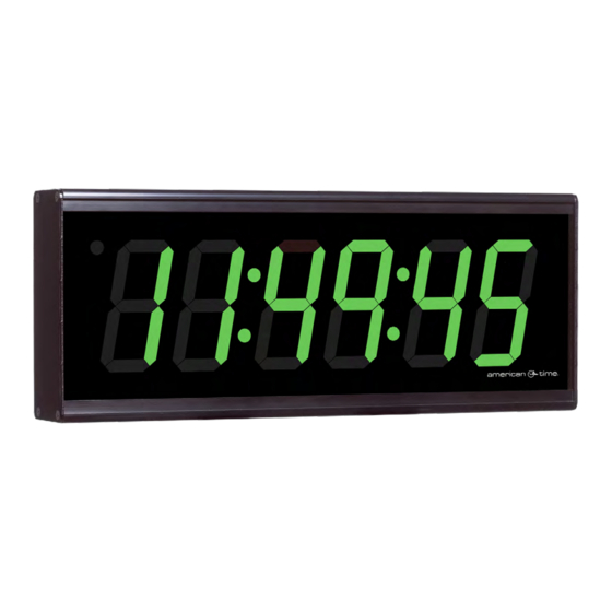 American Time SiteSynq IQ Installation And Operation Manual