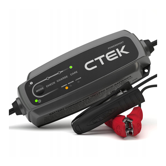 CTEK POWERSPORT User Manual