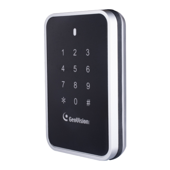 GeoVision GV-Reader1251 User Manual