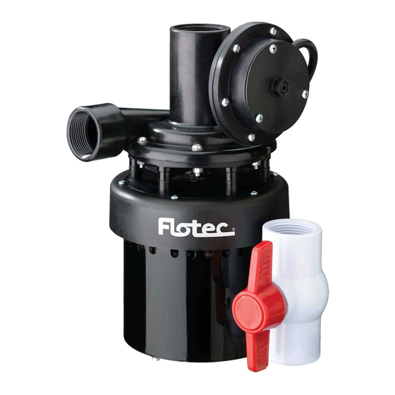 Flotec FPUS1860A Owner's Manual