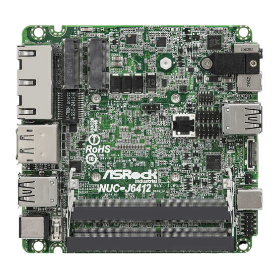 ASROCK Industrial NUC-J6412 Settings Manual