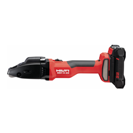 Hilti NURON SSH 6-22 Manual