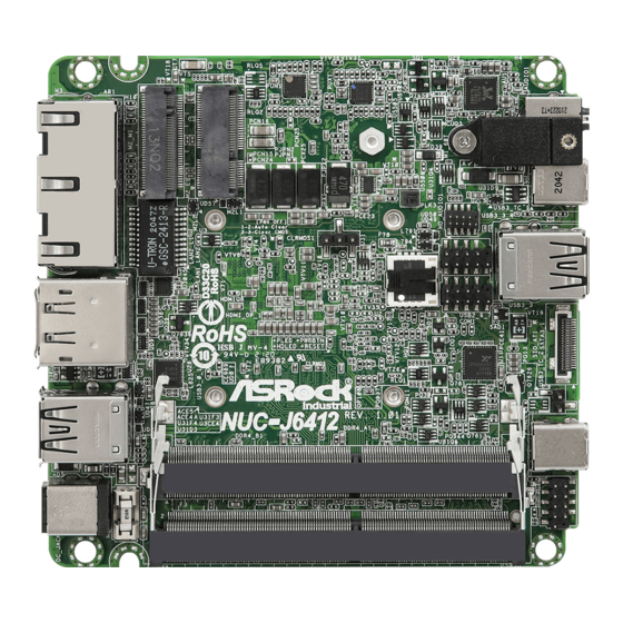 ASRock Industrial NUC-J6412 User Manual