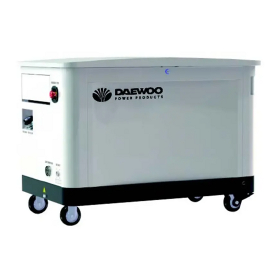 User Manuals: Daewoo DAPD17REQ-EC Gas Generator