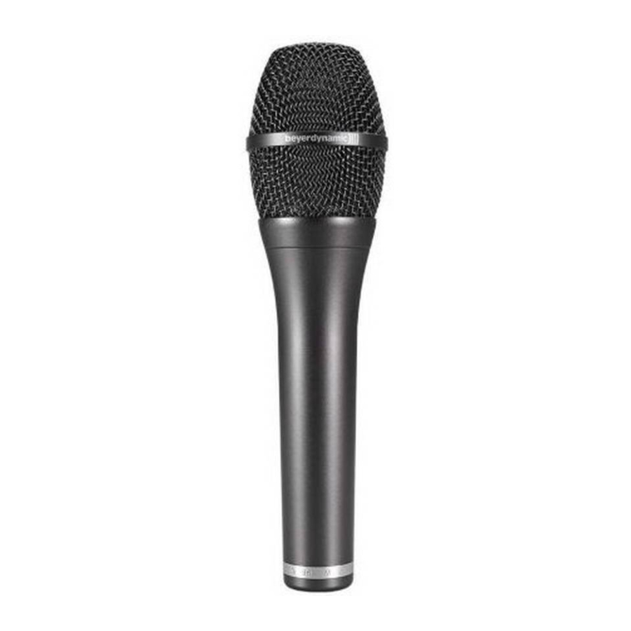 Beyerdynamic TG V96 - Condenser Microphone Product Information