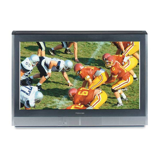 Toshiba 34HF85 Owner's Manual