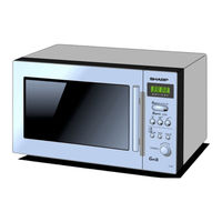 SHARP R-64ST Operation Manual With Cookbook