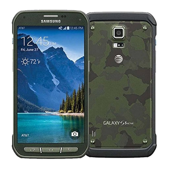 Samsung Galaxy S 5 Active User Manual