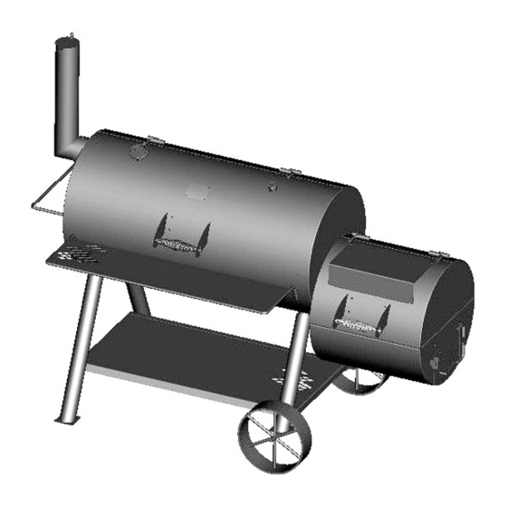 oklahoma joes 14201884 Offset Smoker Manuals