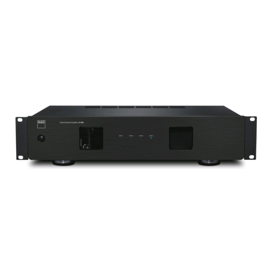 NAD CI980 Owner's Manual