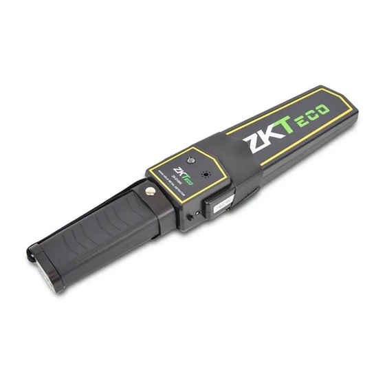 ZKTeco ZK-D100S User Manual