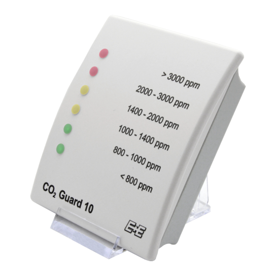 E+E Elektronik CO2 Guard 10 Quick Manual