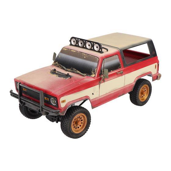 TT RC Sport Playerunknown's Battlegrounds 4x4 American Pickup Truck Manuals