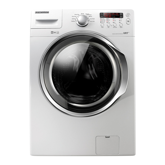 Samsung WF331ANW/XAA Troubleshooting Manual