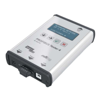 Softing PROFIBUS Tester 4 BC-600-PB Manual