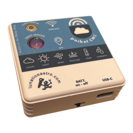 Lunatico PocketCW2 User Manual