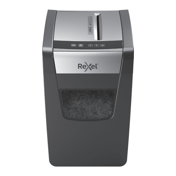 Rexel Momentum X410-SL Instruction Manual