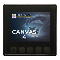 Horner Canvas 4 HE-CV-035C-00 User Manual