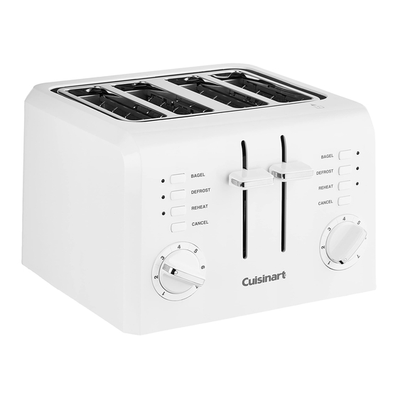 Cuisinart CPT-142 Instruction Booklet
