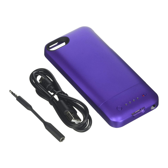 Mophie Juice Pack Helium for iPhone 5 User Manual
