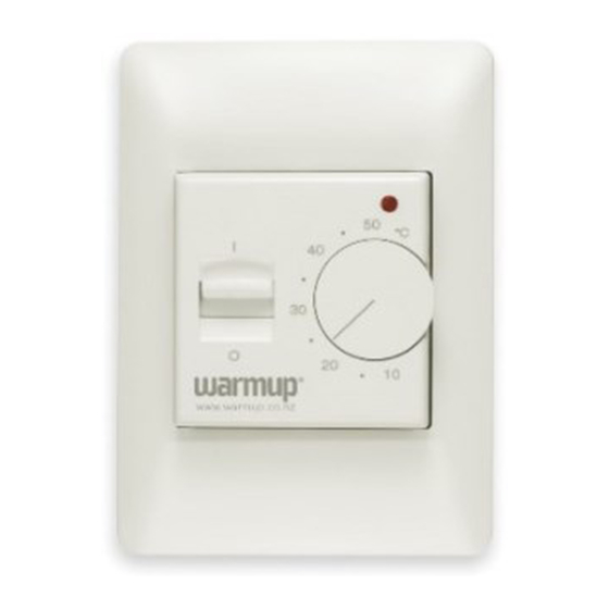 Warmup MTC-1991-WU Installation Instructions