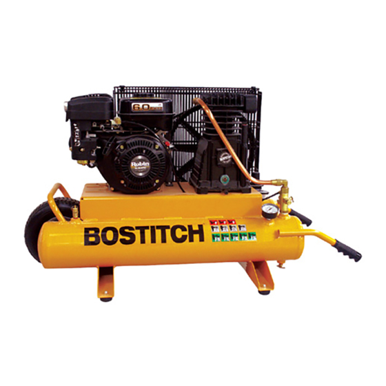 Bostitch CAP6080WB Operation And Maintenance Manual