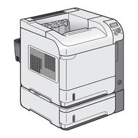 HP LaserJet M602 Installation Manual