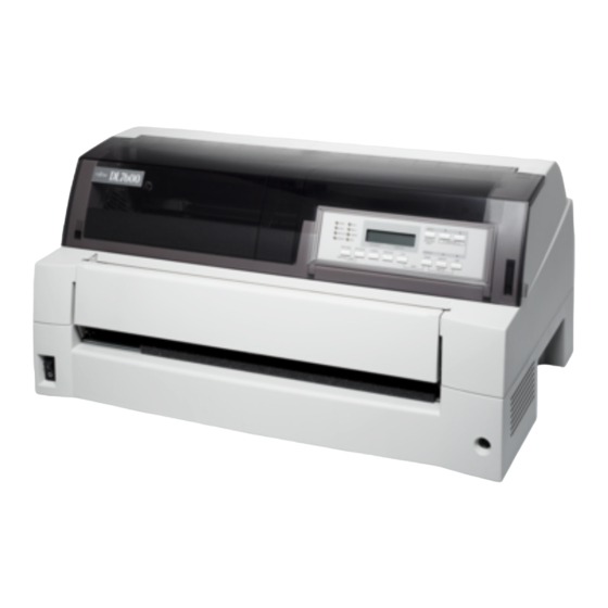 Fujitsu Impact 3650 Dot Matrix Printer Manuals