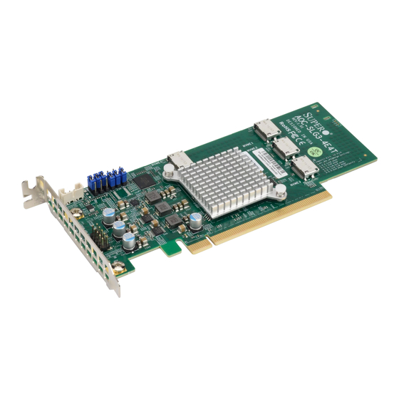 Supermicro AOC-SLG3-4E4T User Manual