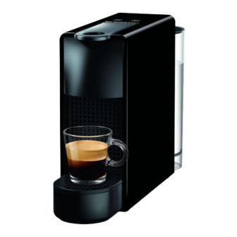 Nespresso ESSENZA MINI Instruction Manual